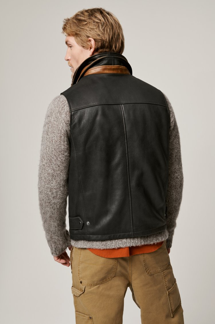 Trekker Leather Vest