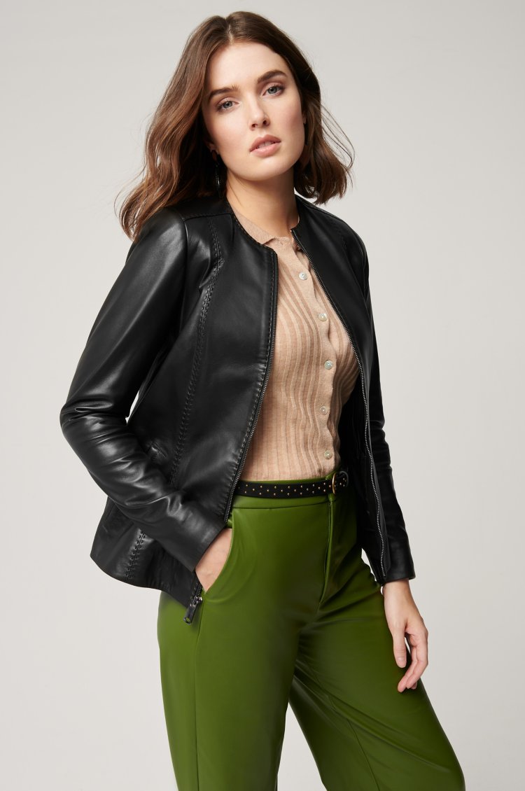 Alessandra Leather Jacket