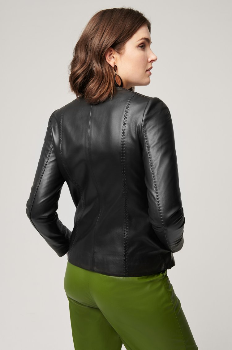 Alessandra Leather Jacket