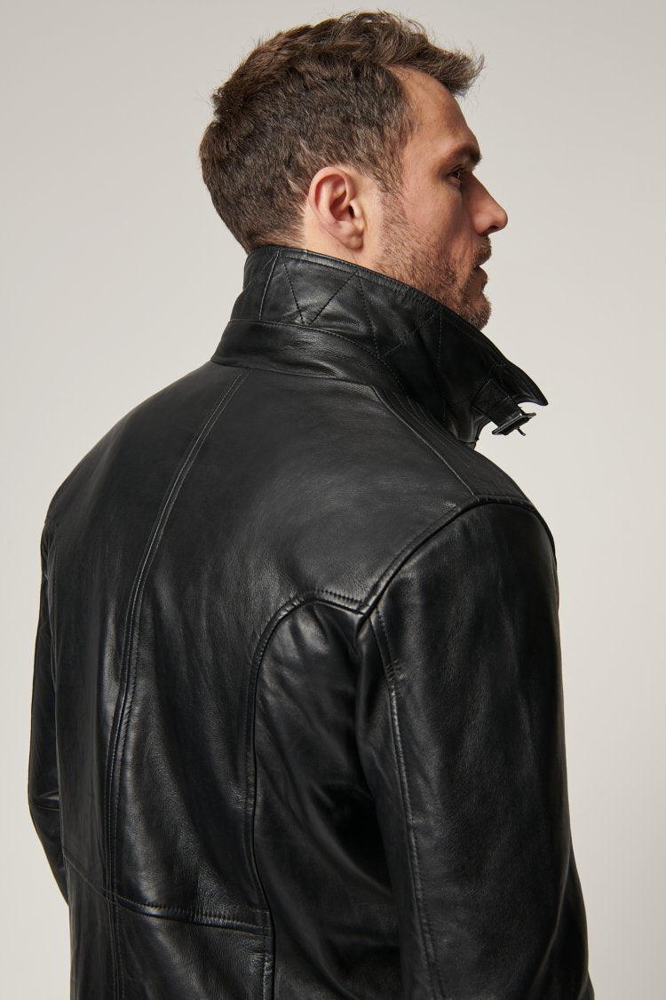 Memphis Leather Moto Jacket