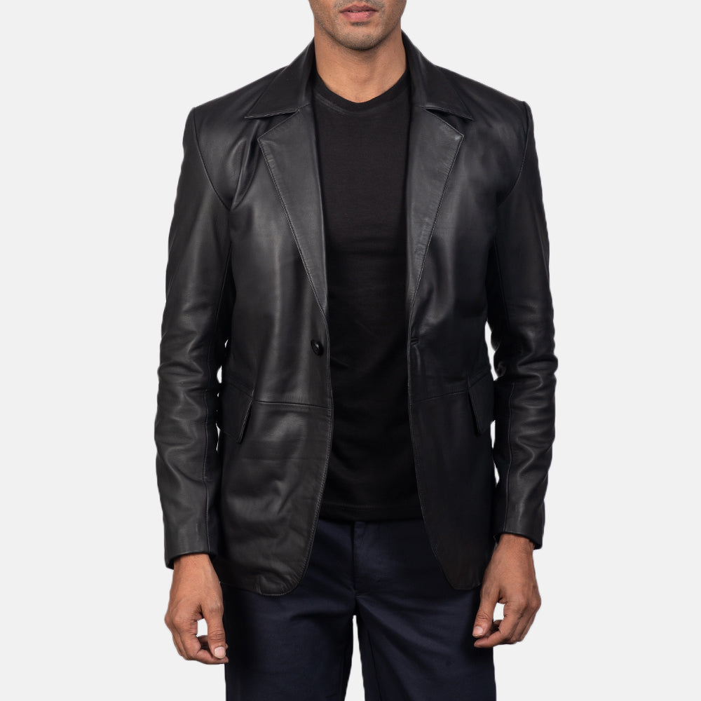 Daron Leather Blazer