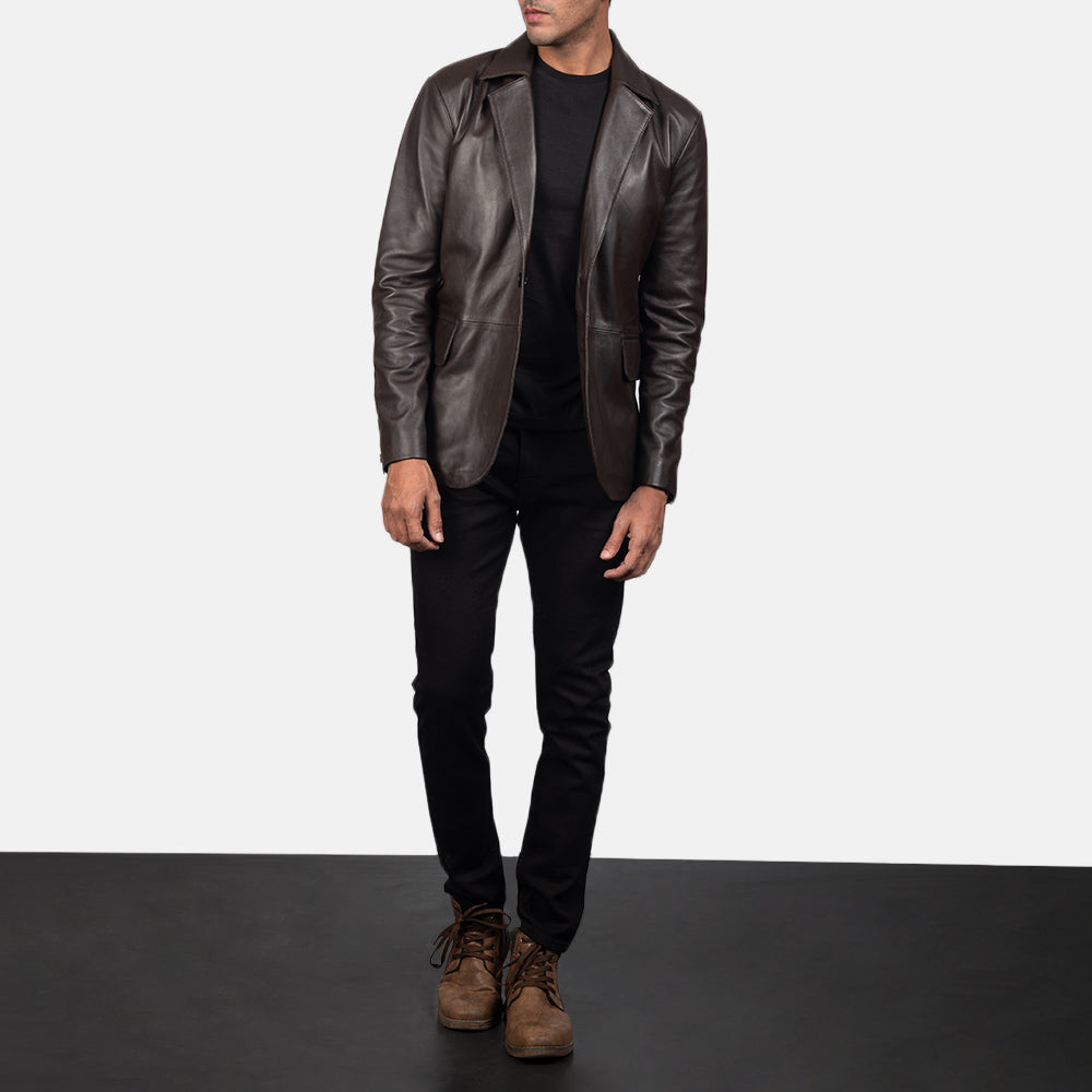 Daron Leather Blazer