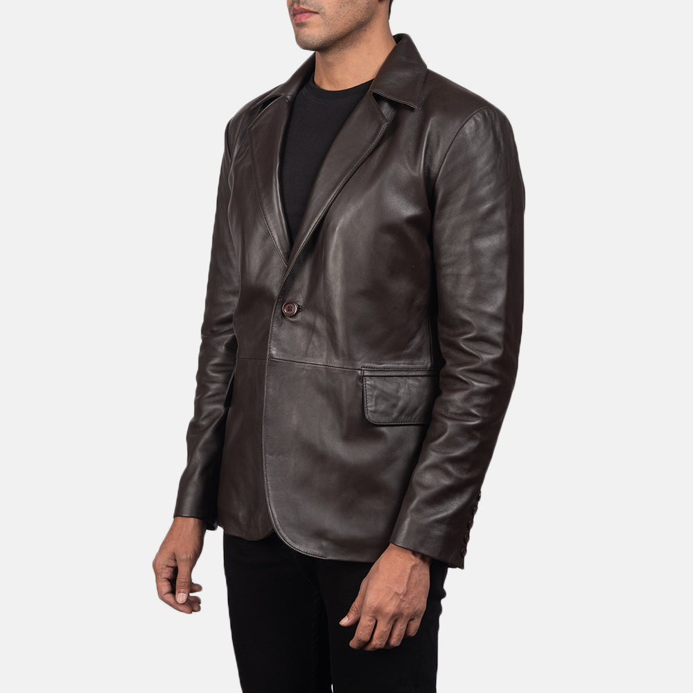 Daron Leather Blazer