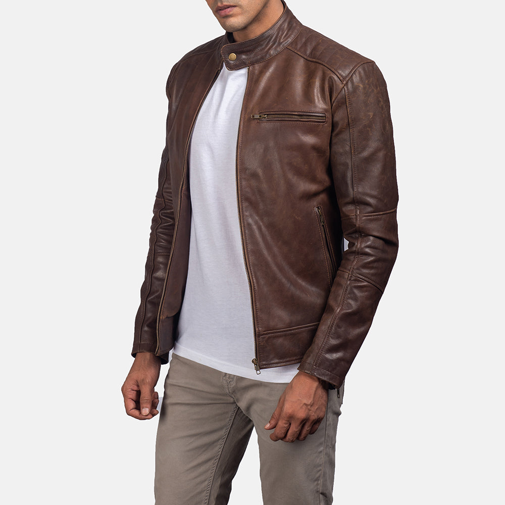 Dean Leather Biker Jacket