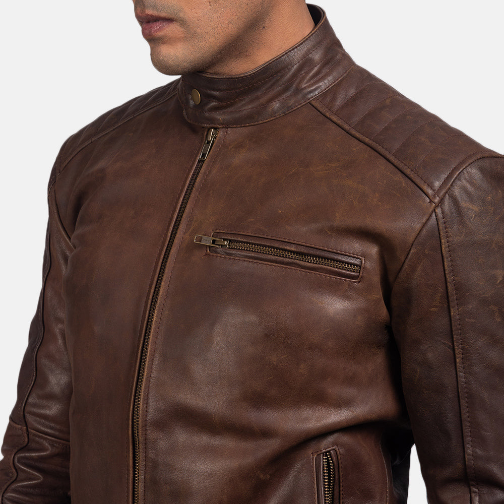 Dean Leather Biker Jacket