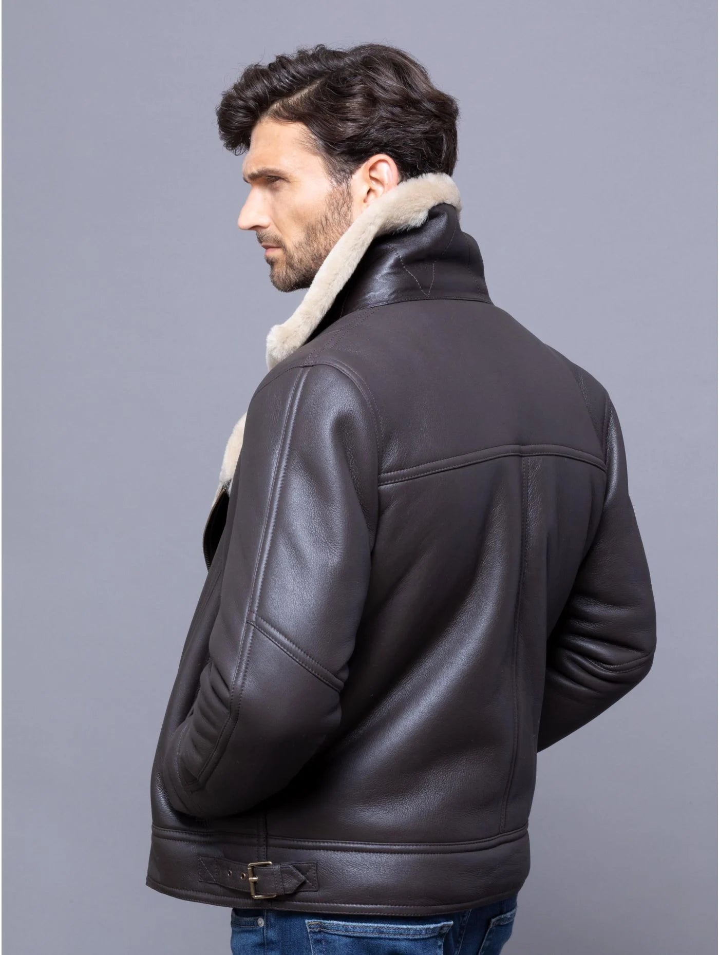 Hurricane Sheepskin Aviator Jacket