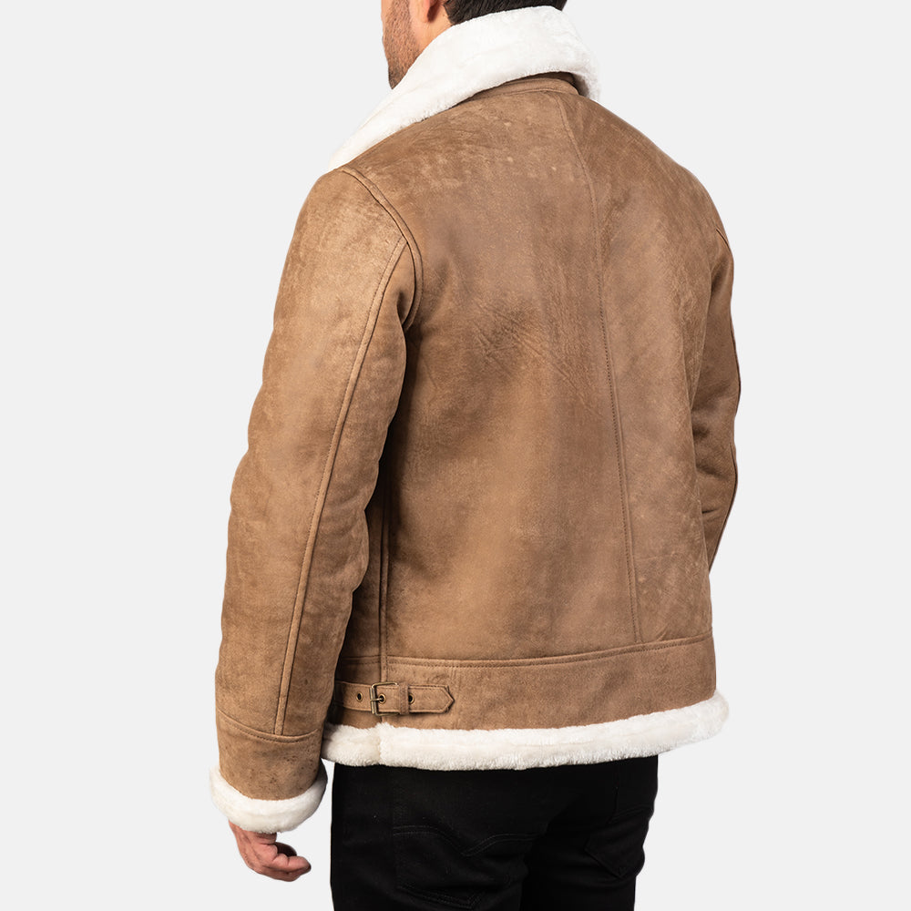 Francis B-3 Leather Bomber Jacket