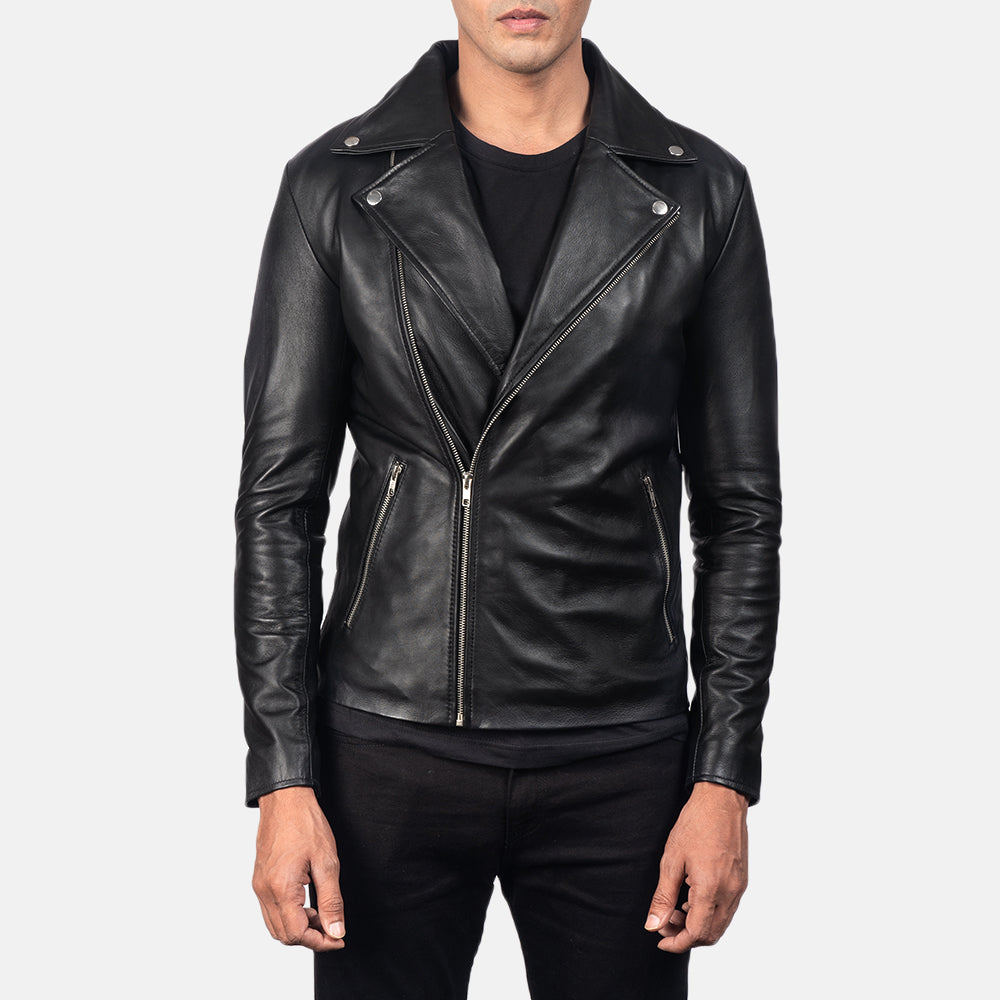 Noah Leather Biker Jacket