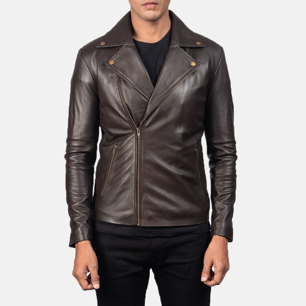 Noah Leather Biker Jacket