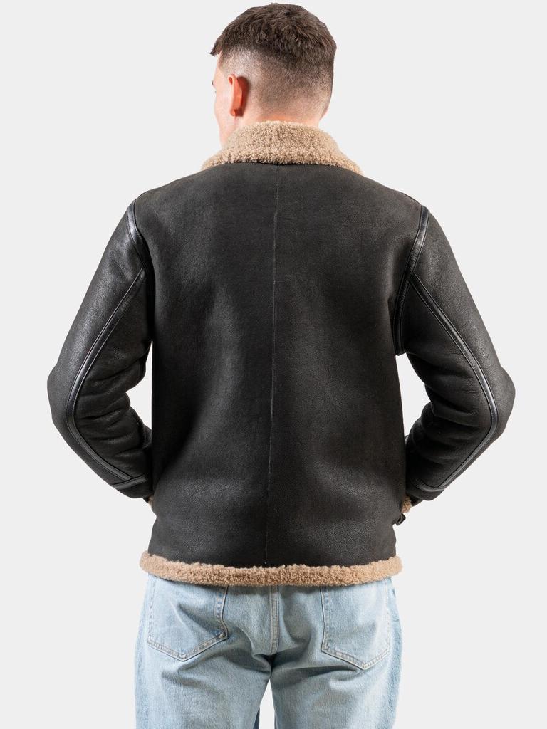 Men’s Brown Pilot Leather Jacket