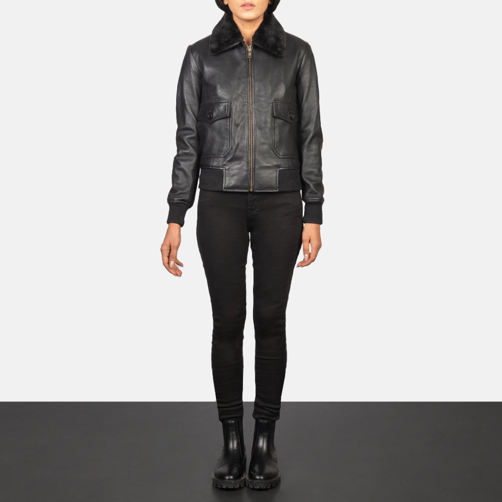 Stella G-1 Leather Bomber Jacket