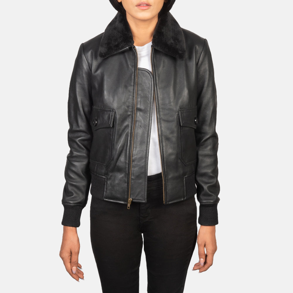 Stella G-1 Leather Bomber Jacket