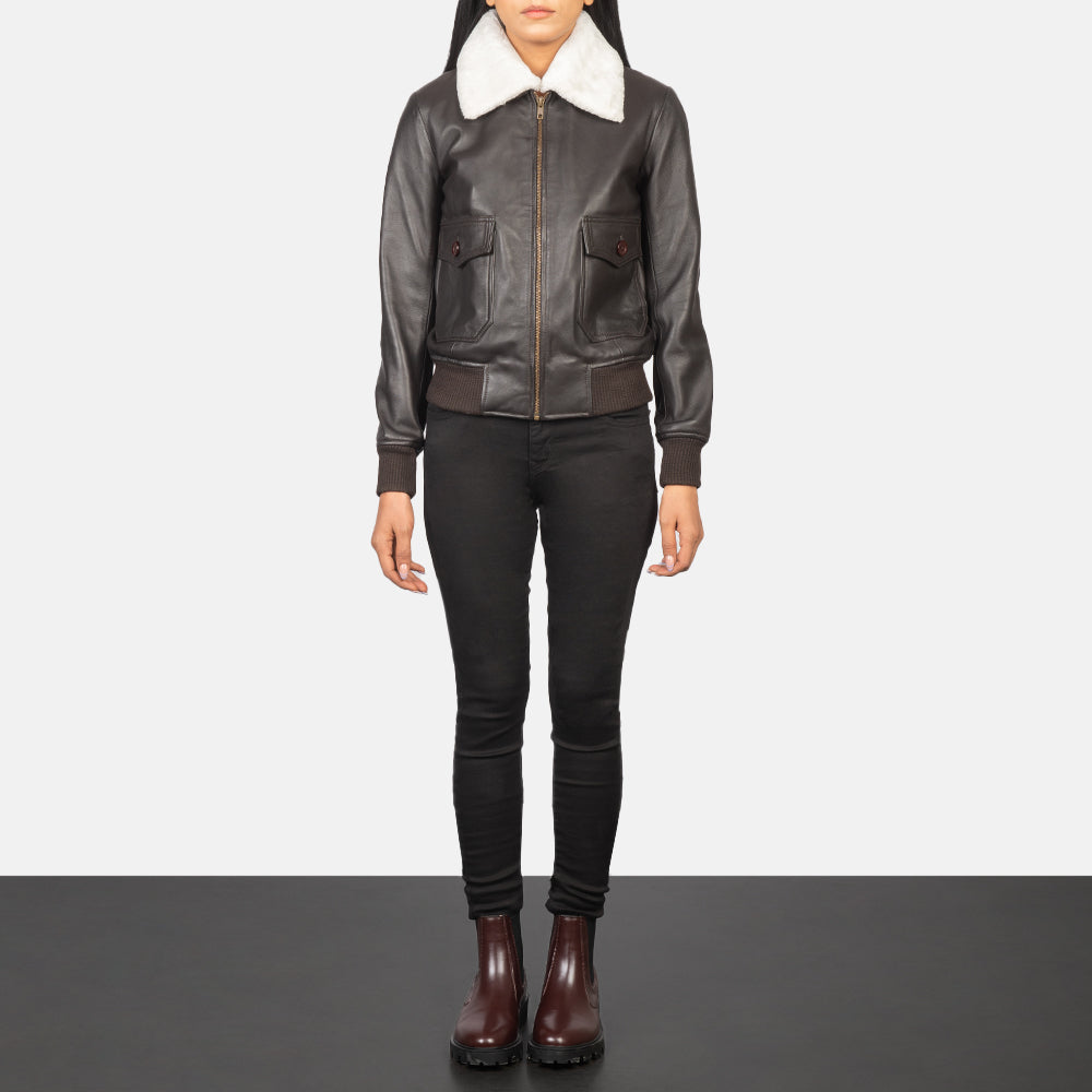 Stella G-1 Leather Bomber Jacket