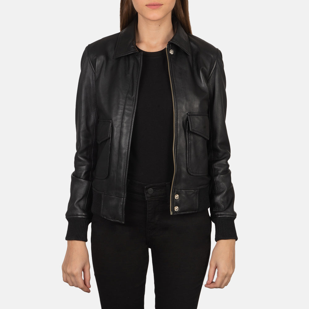 Westa A-2 Leather Bomber Jacket