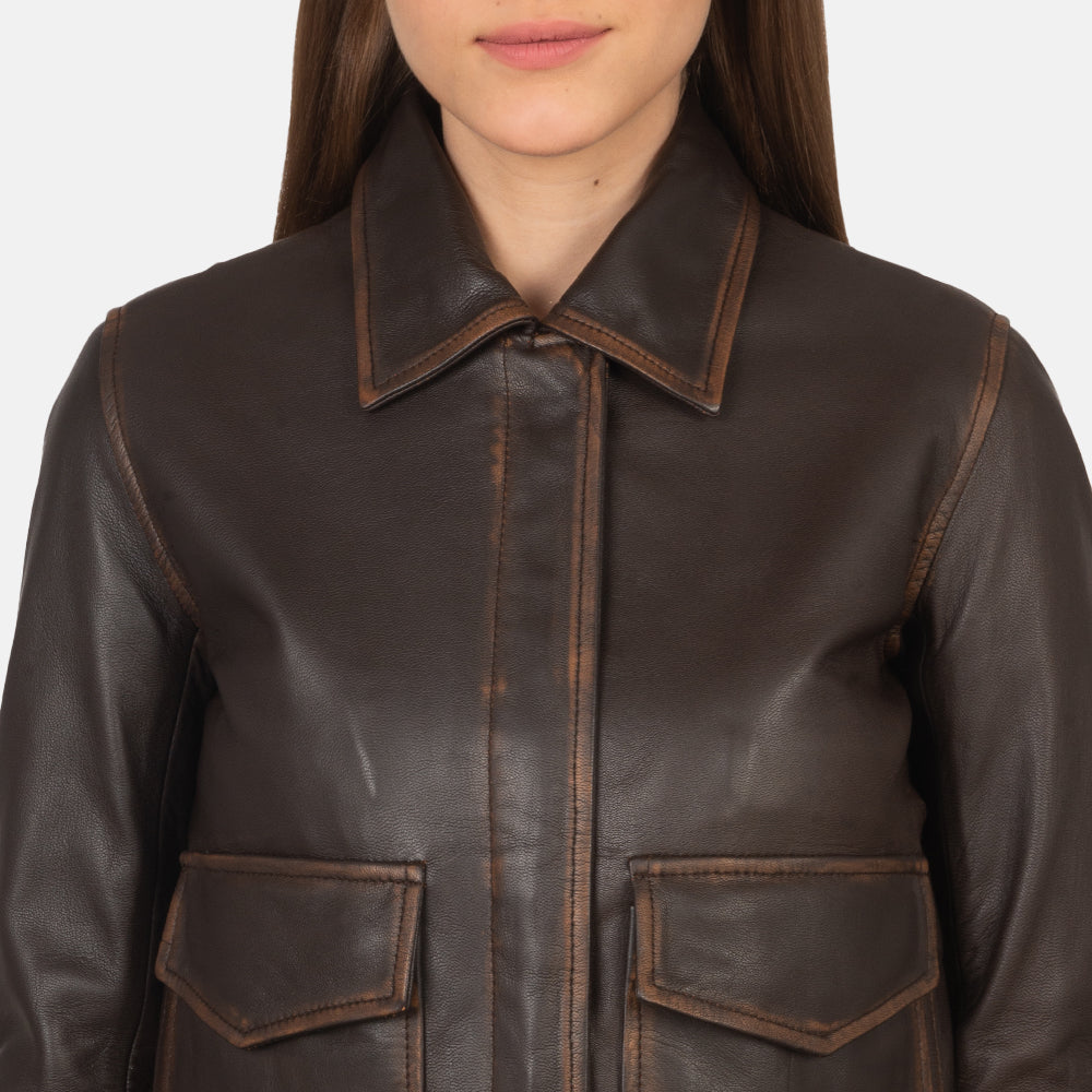 Westa A-2 Leather Bomber Jacket