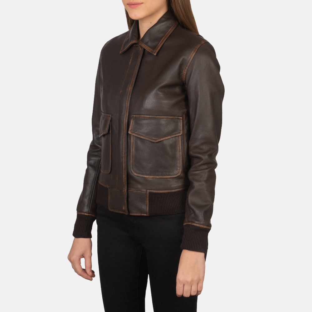 Westa A-2 Leather Bomber Jacket