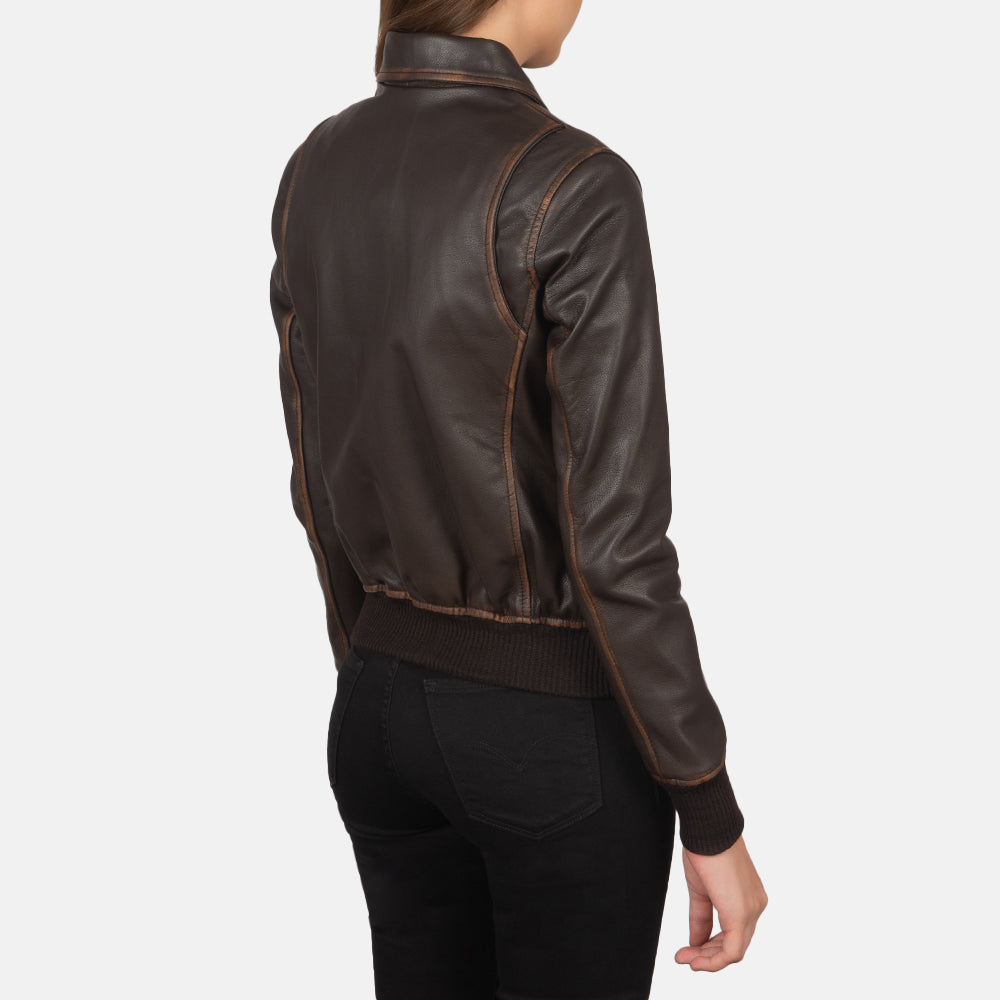 Westa A-2 Leather Bomber Jacket