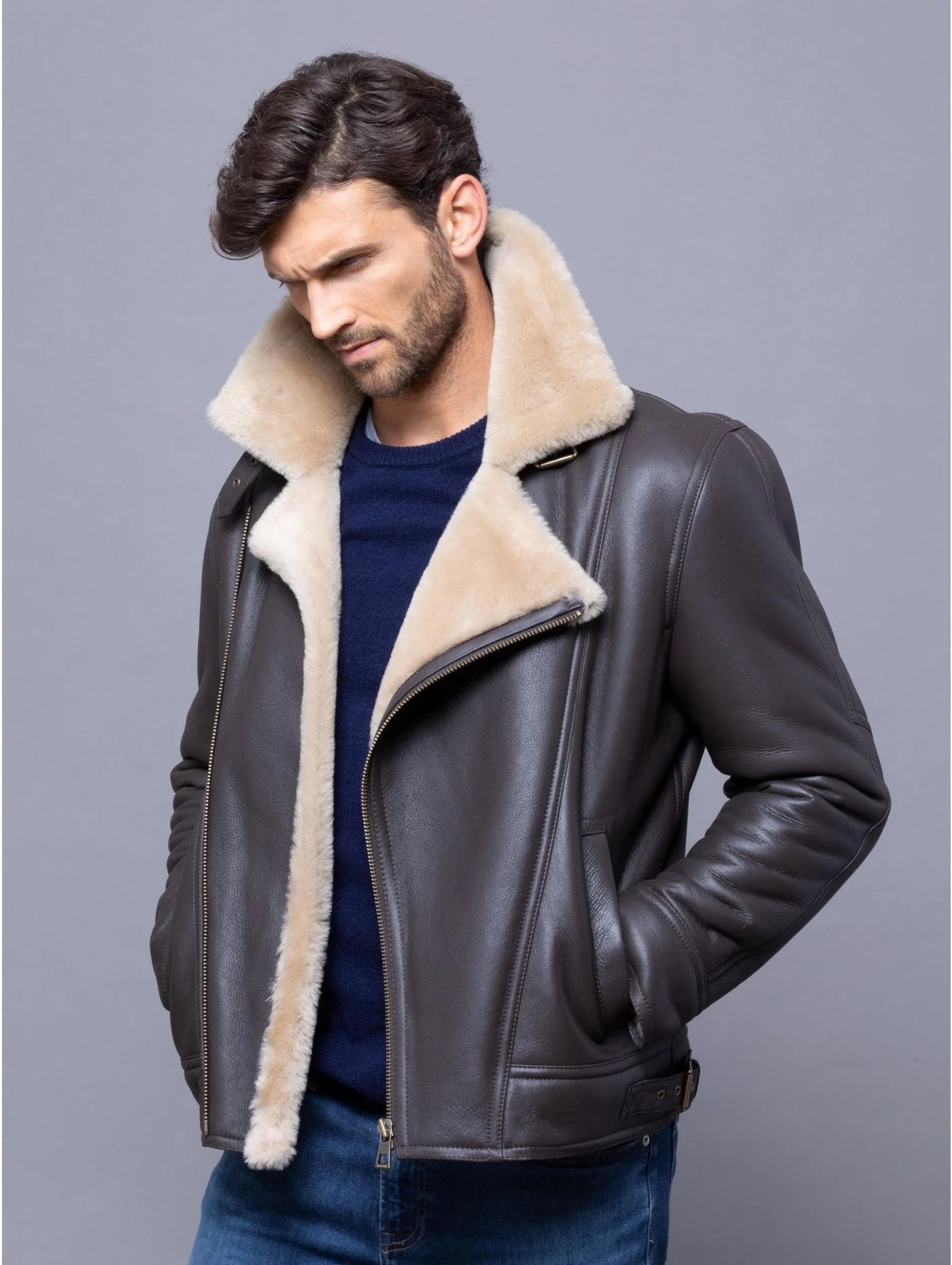 Hurricane Sheepskin Aviator Jacket