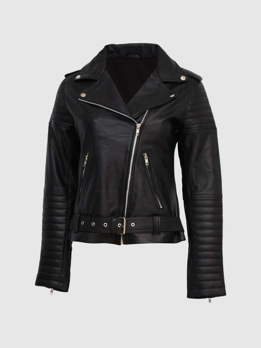 LEATHER MOTORCYCLE JACKET