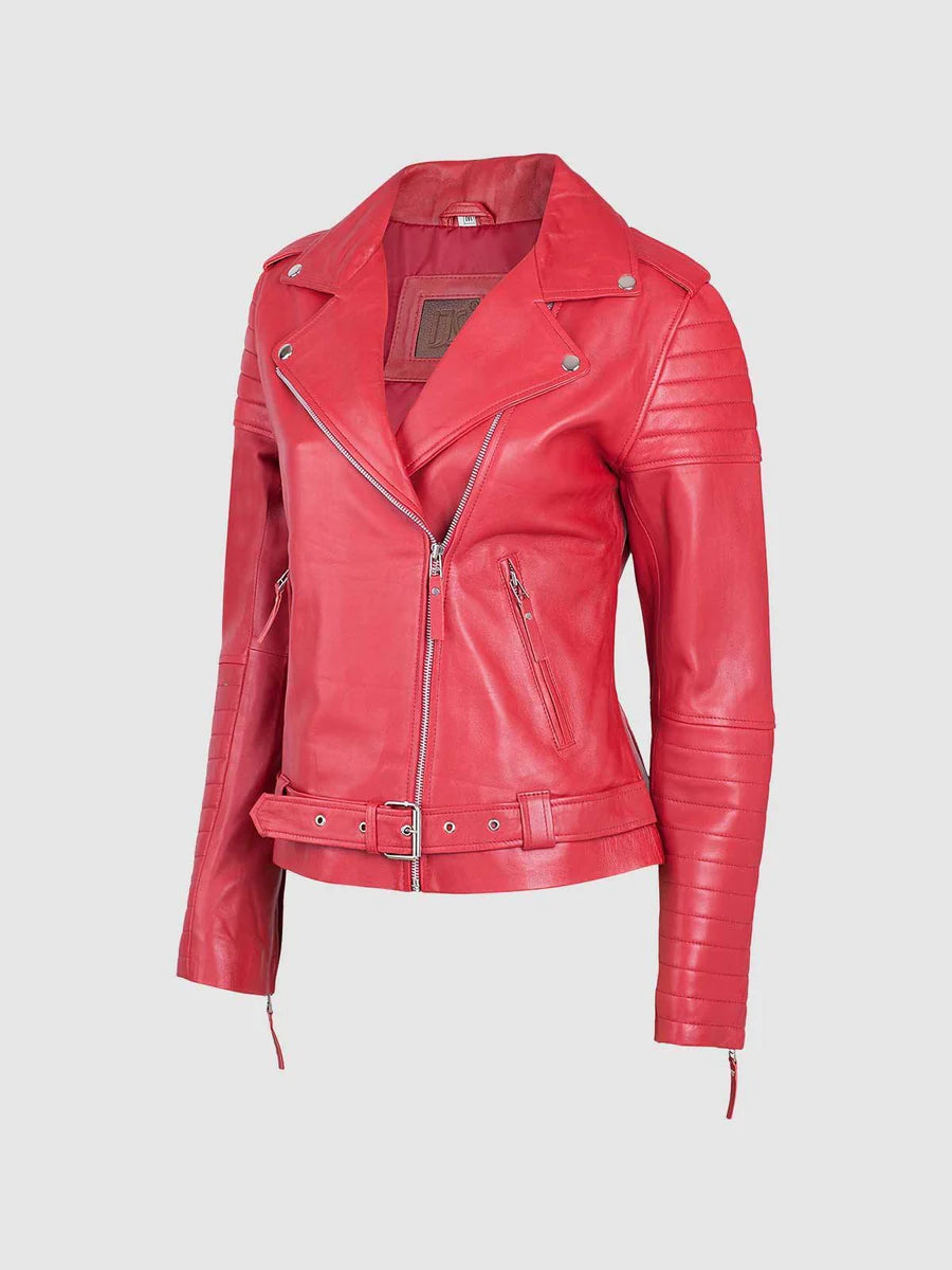 LEATHER MOTORCYCLE JACKET